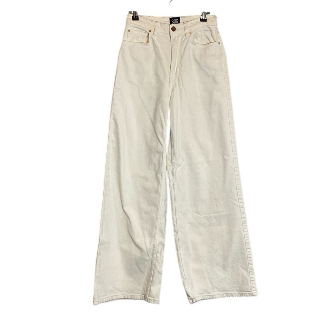 BDG white A wide leg jeans